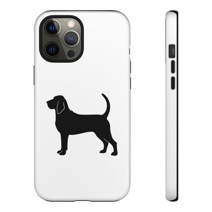 Bloodhound Silhouette iPhone Case