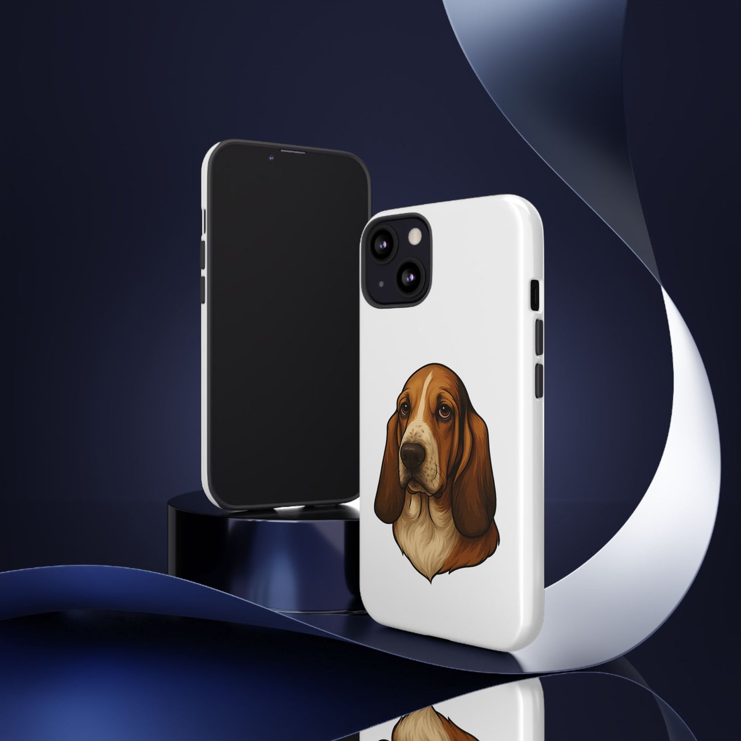 Basset Hound Head iPhone Case