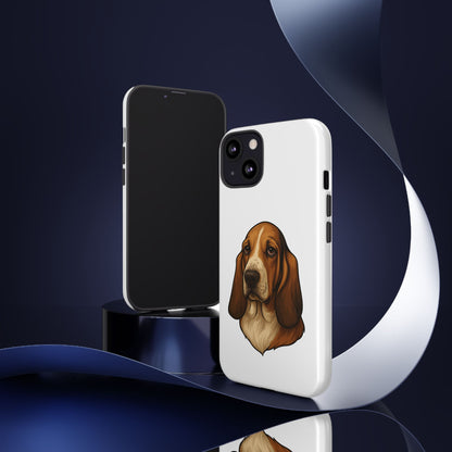 Basset Hound Head iPhone Case