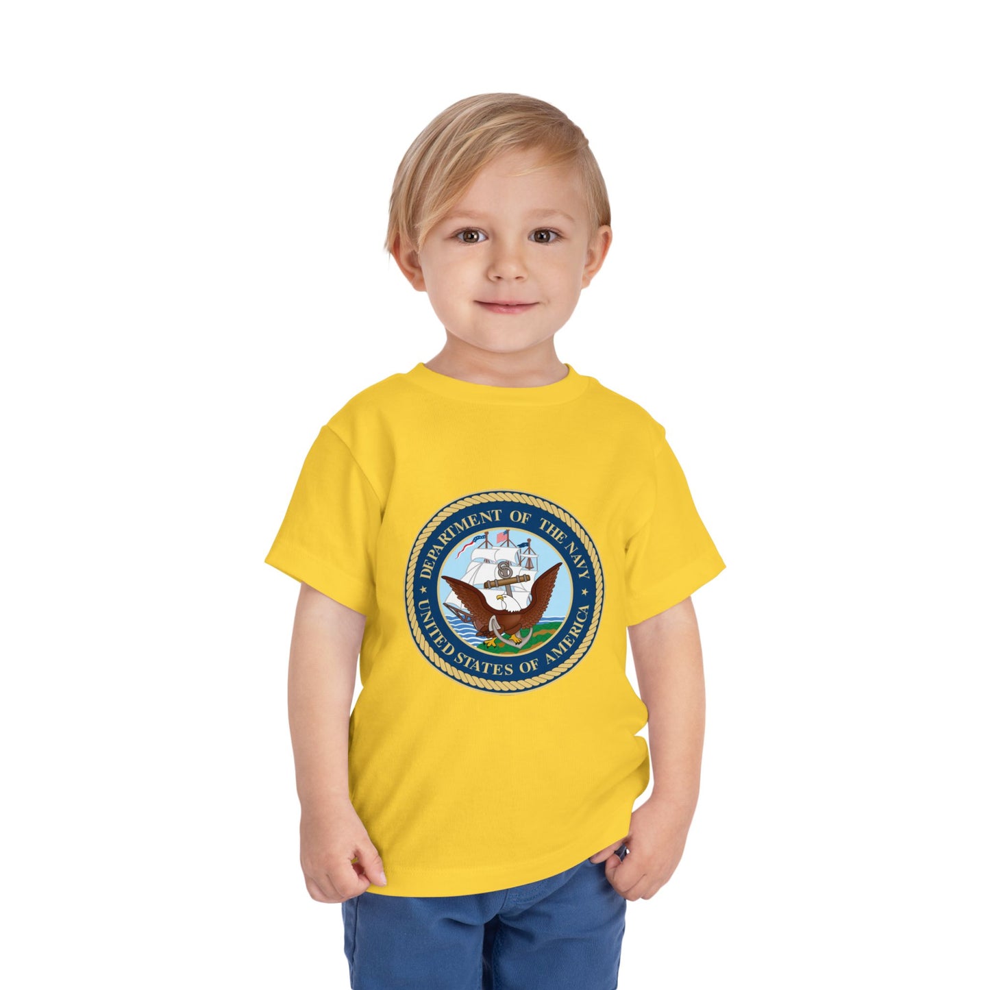 US Navy Toddler Unisex Short Sleeve Crewneck Tee