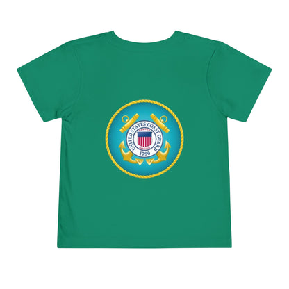 US Coast Guard Toddler Unisex Short Sleeve Crewneck Tee