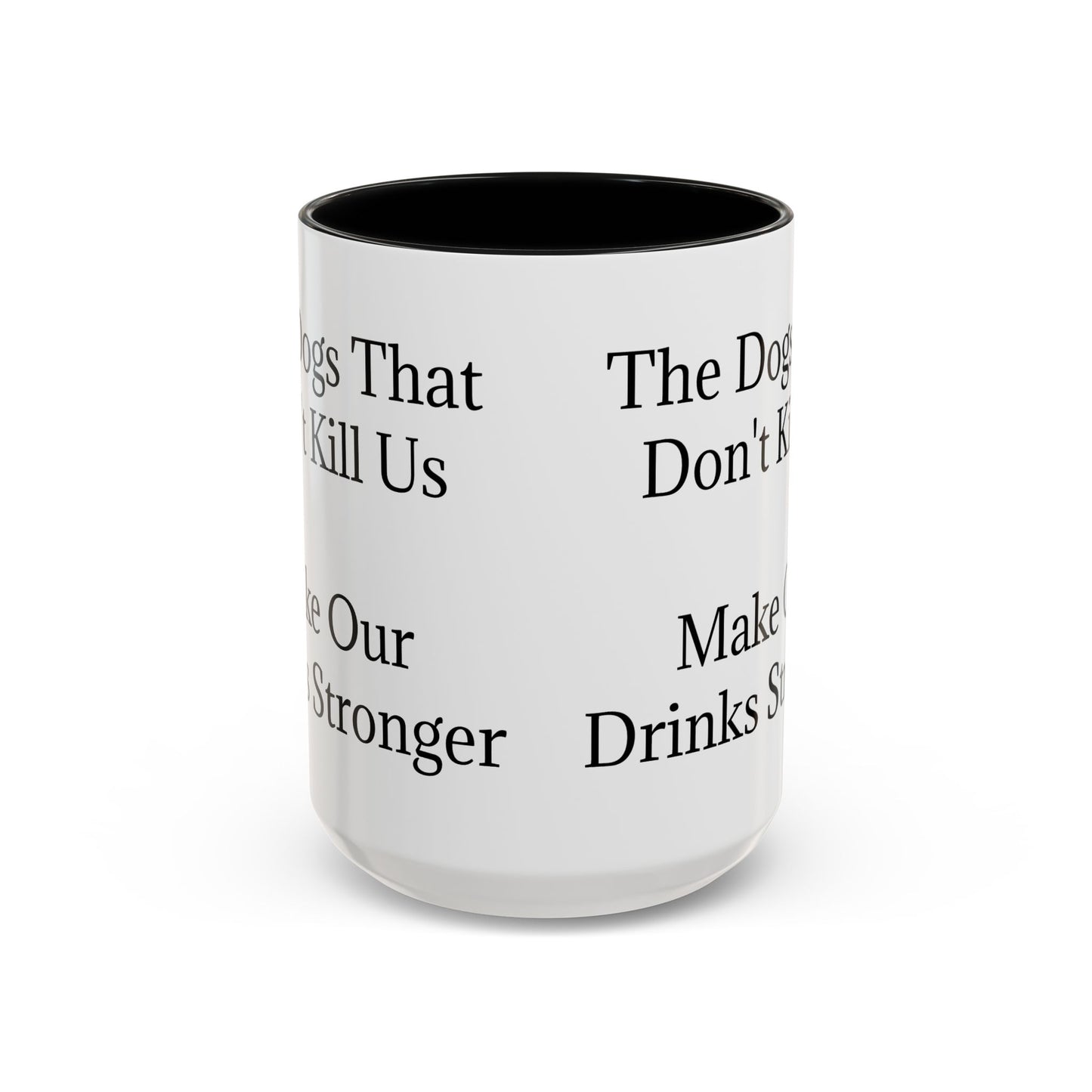 Drinks Stronger 2-Tone Coffee Mug