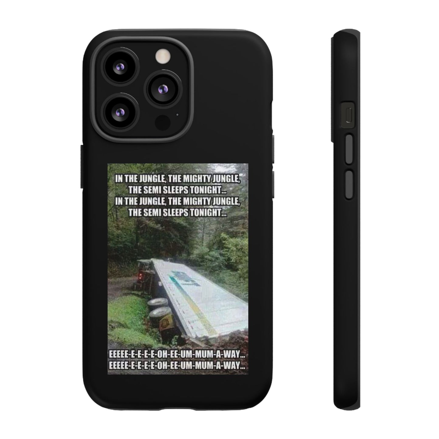 Semi Sleeps iPhone Case