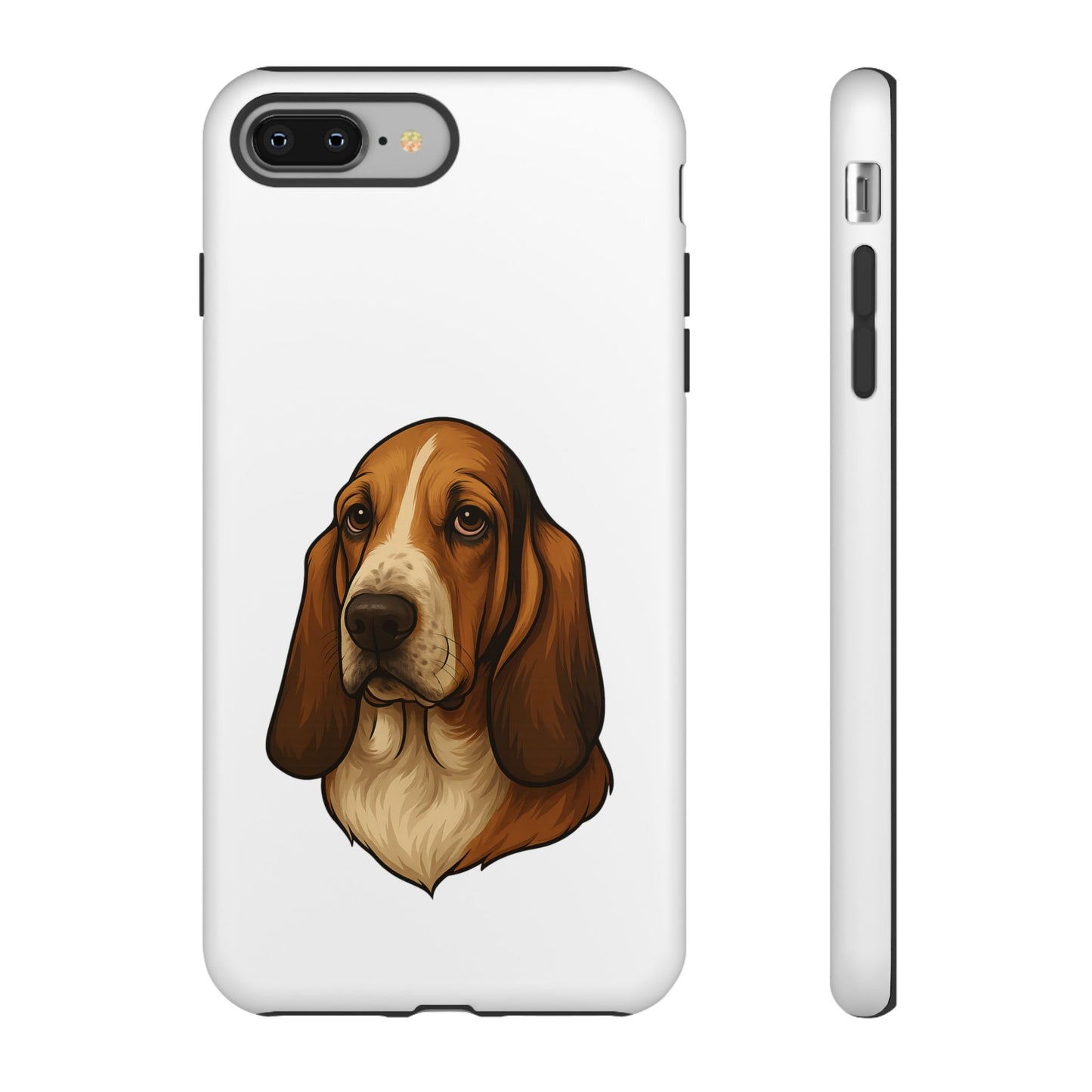 Basset Hound Head iPhone Case