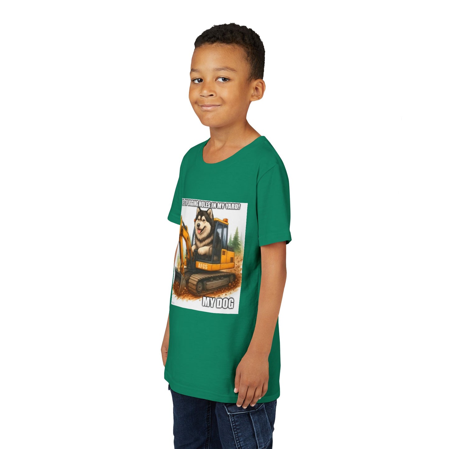 Digmaster Youth Unisex Short Sleeve Crewneck Tee