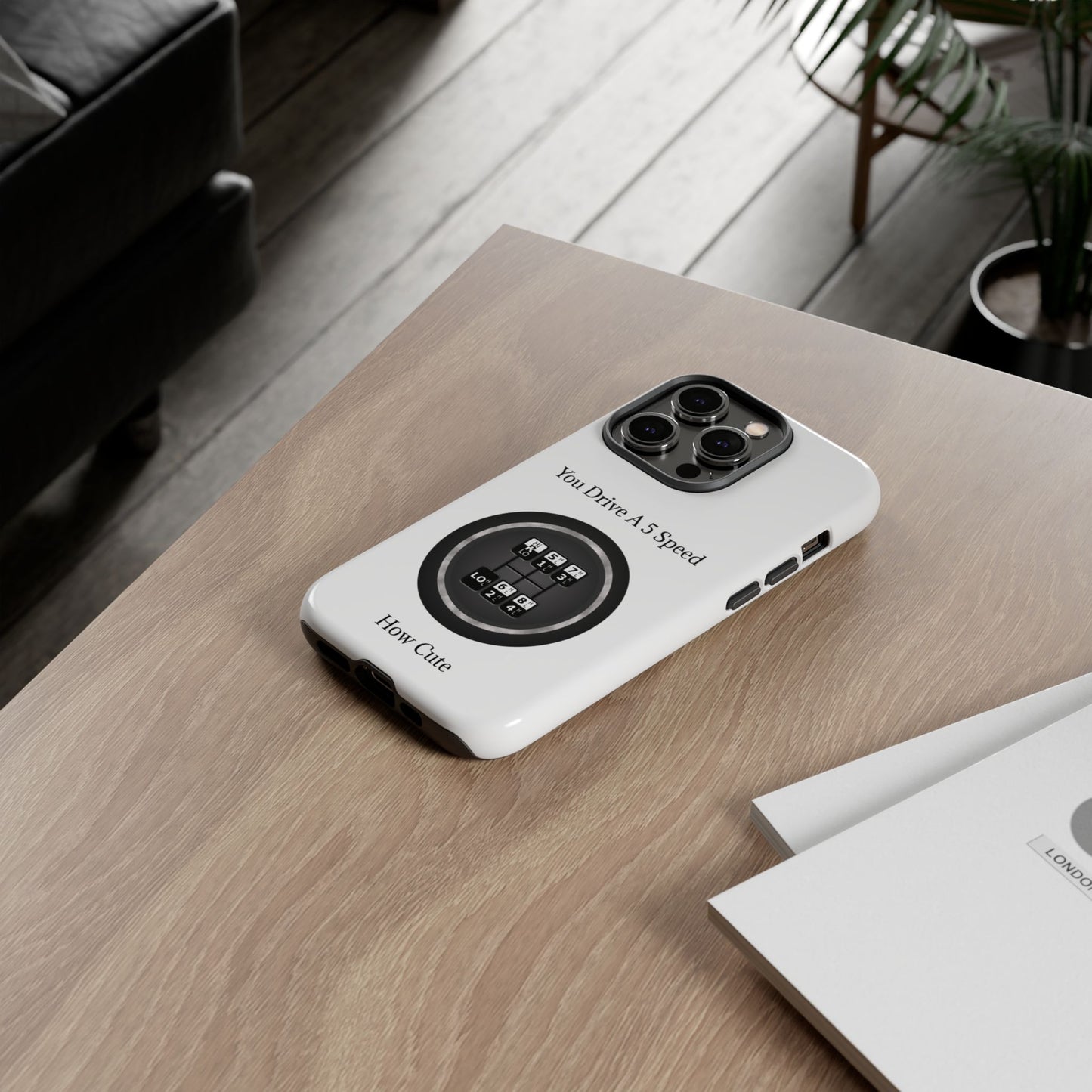 5 Speed How Cute iPhone Case