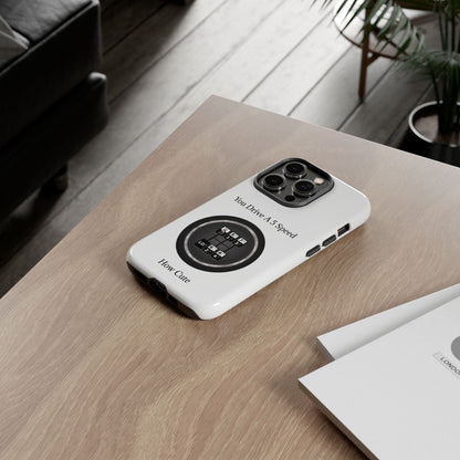 5 Speed How Cute iPhone Case