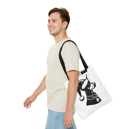 Santa Paws Doberman Tote Bag
