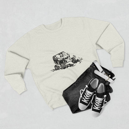 Slingin' Mud Side By Side Unisex Crewneck Sweatshirt