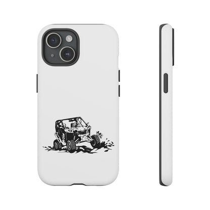 Slingin' Mud Side By Side iPhone Case