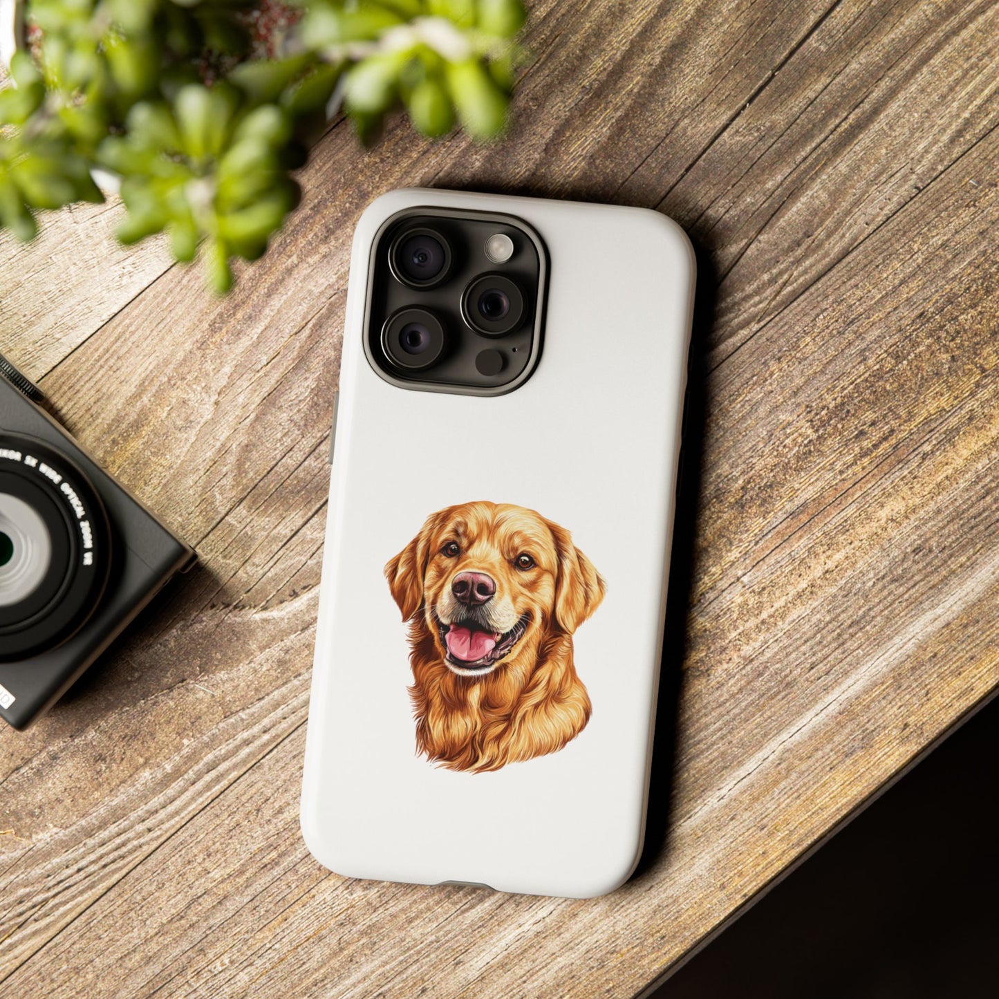 Golden Head iPhone Case