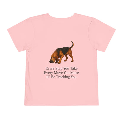 Tracking You Toddler Unisex Short Sleeve Crewneck Tee
