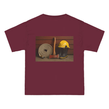 Fire/Rescue Appreciation Men's Short-Sleeve Crewneck Tee
