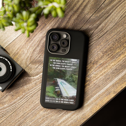 Semi Sleeps iPhone Case