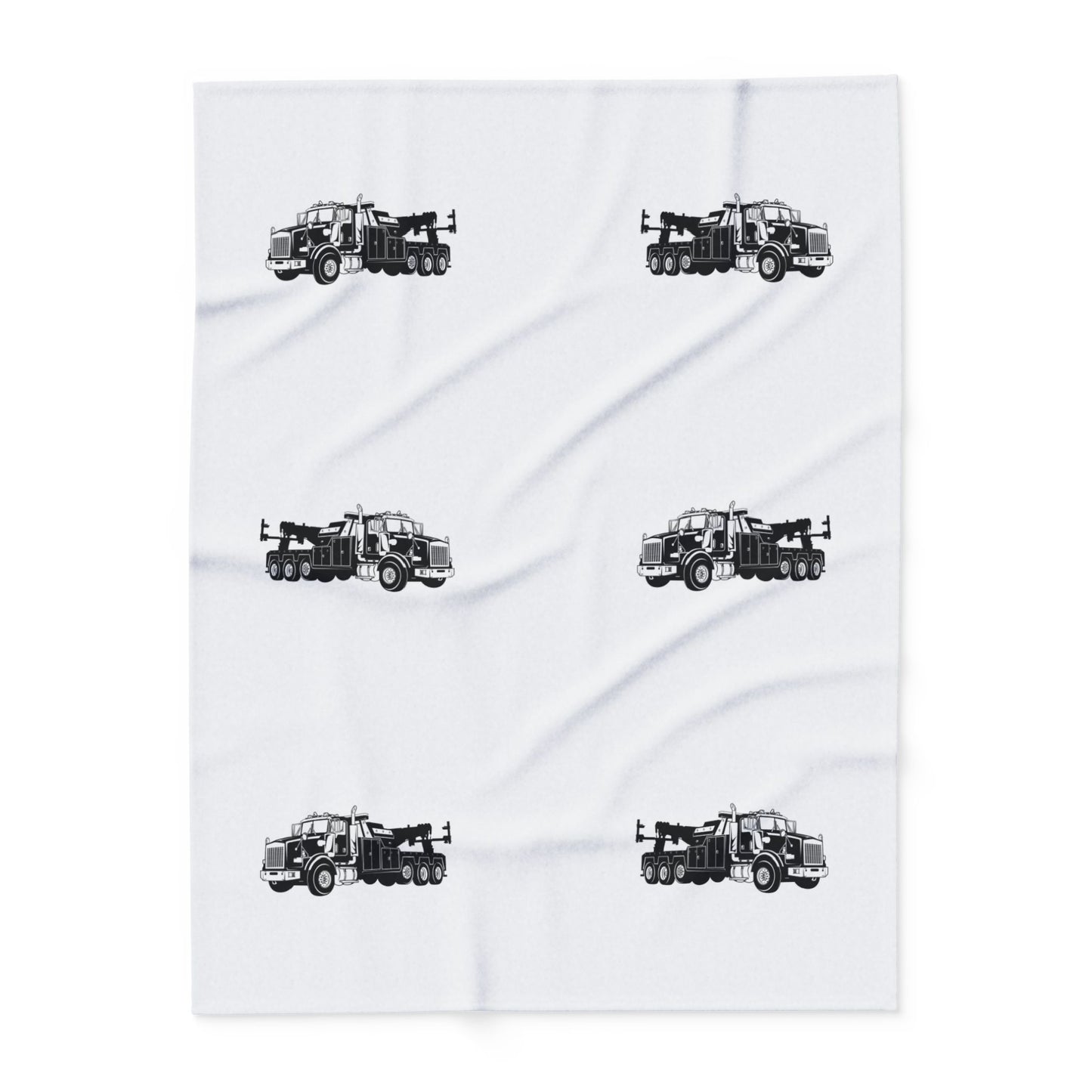 Heavy Tow Truck Arctic Fleece Blanket