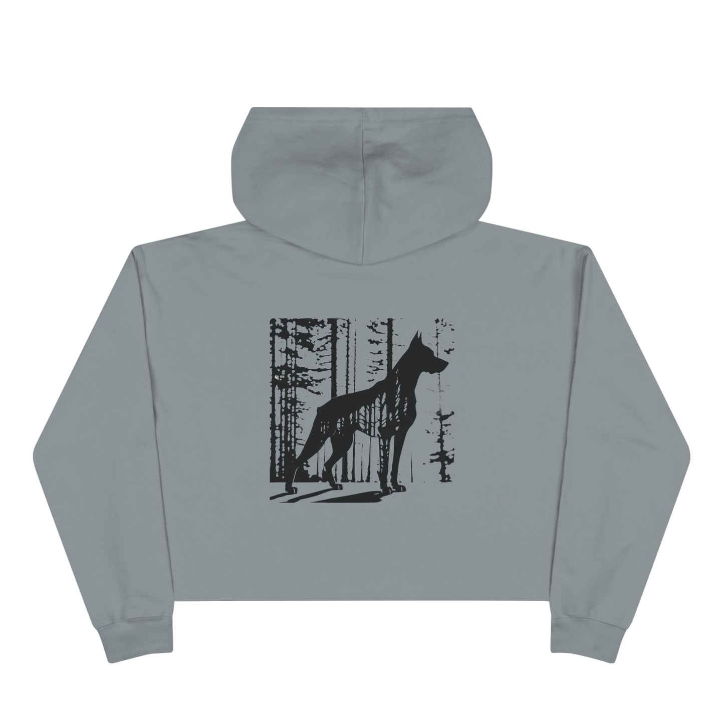 Guardian Of The Forest Women's Crop Hoodie
