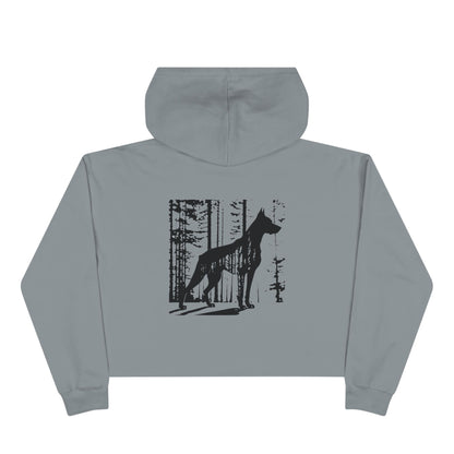Guardian Of The Forest Women's Crop Hoodie