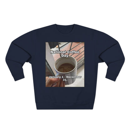 National Coffee Day Unisex Crewneck Sweatshirt