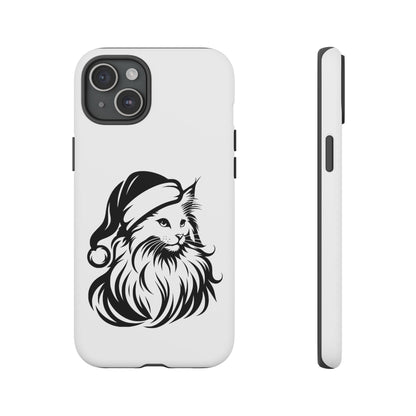 Santa Paws Cat iPhone Case