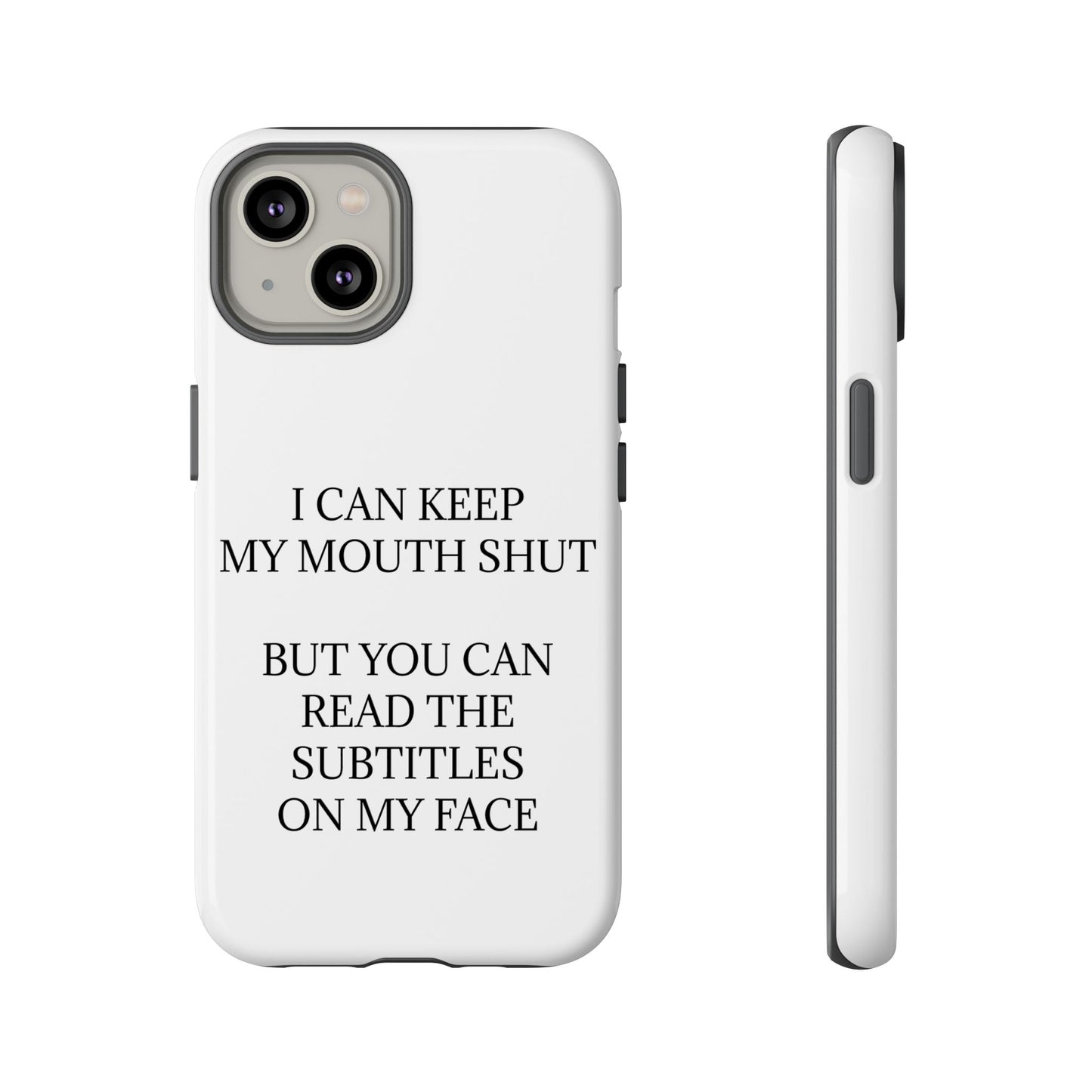 Subtitles iPhone Case