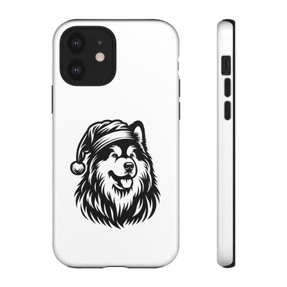Santa Paws Malamute iPhone Case