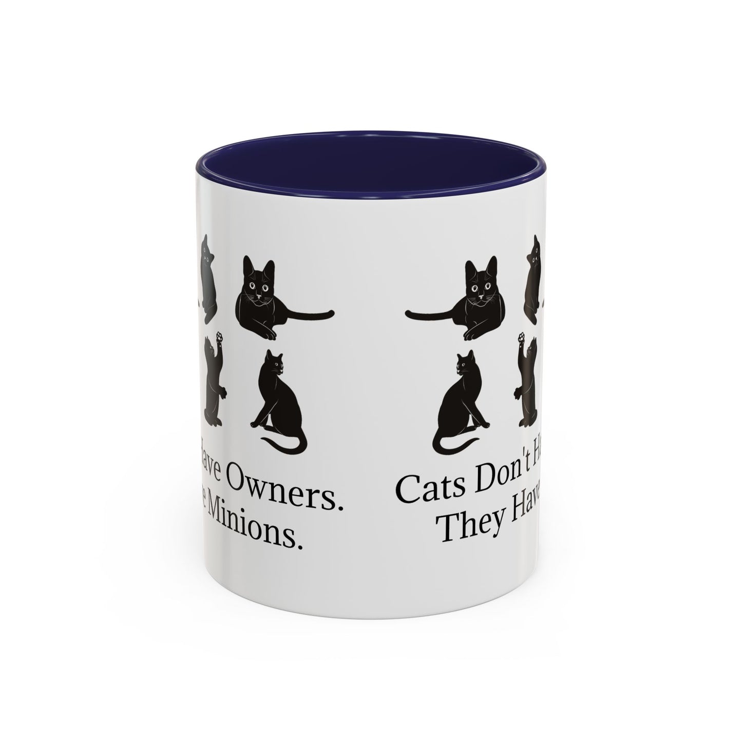 Cat Minions 2-Tone Coffee Mug