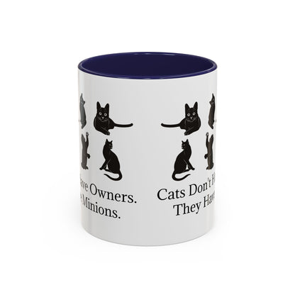 Cat Minions 2-Tone Coffee Mug