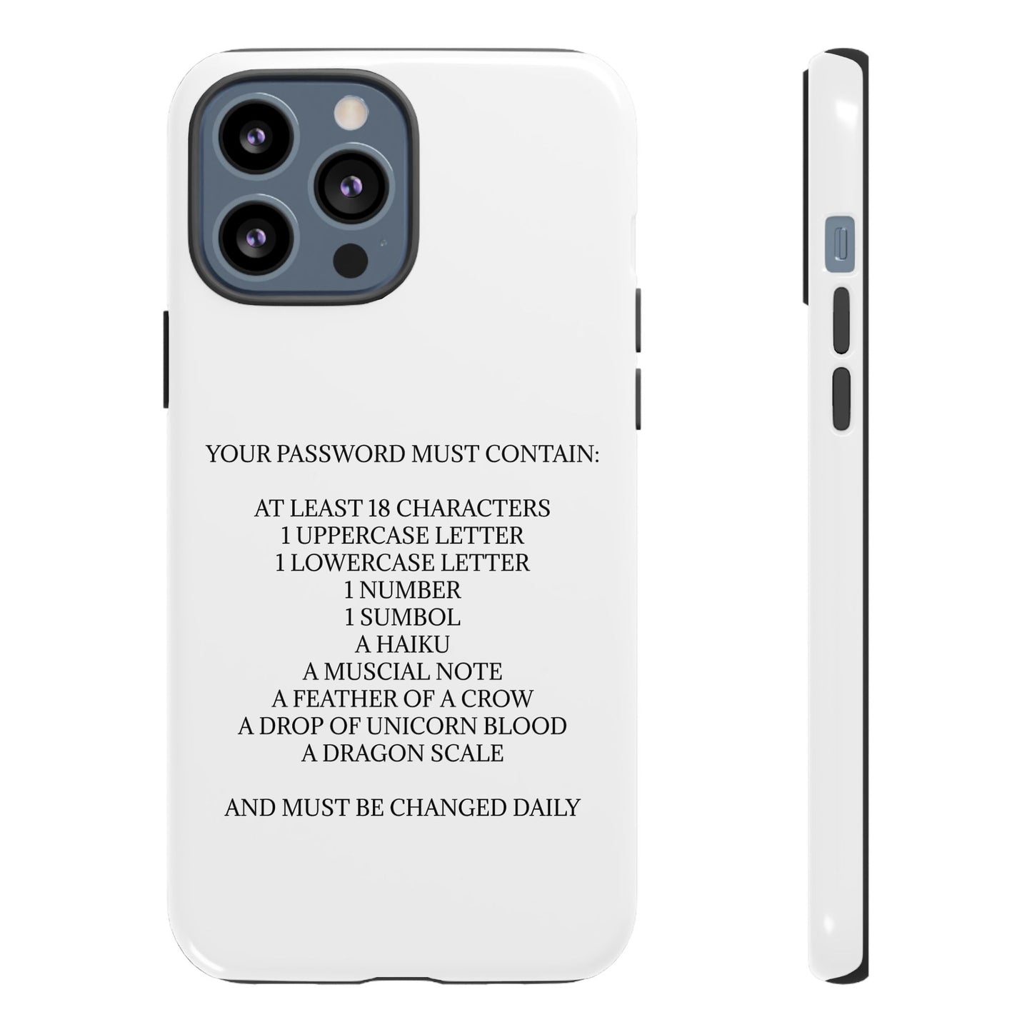 Password iPhone Case