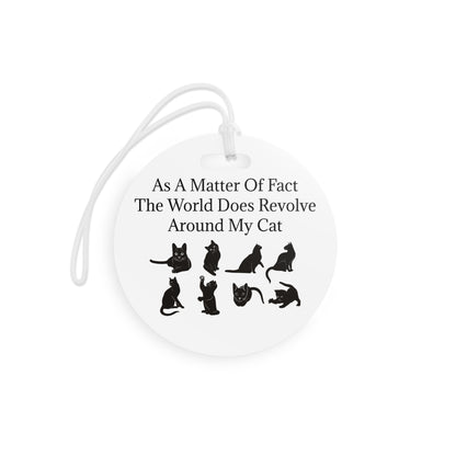 Matter Of Fact Cat Luggage Tag