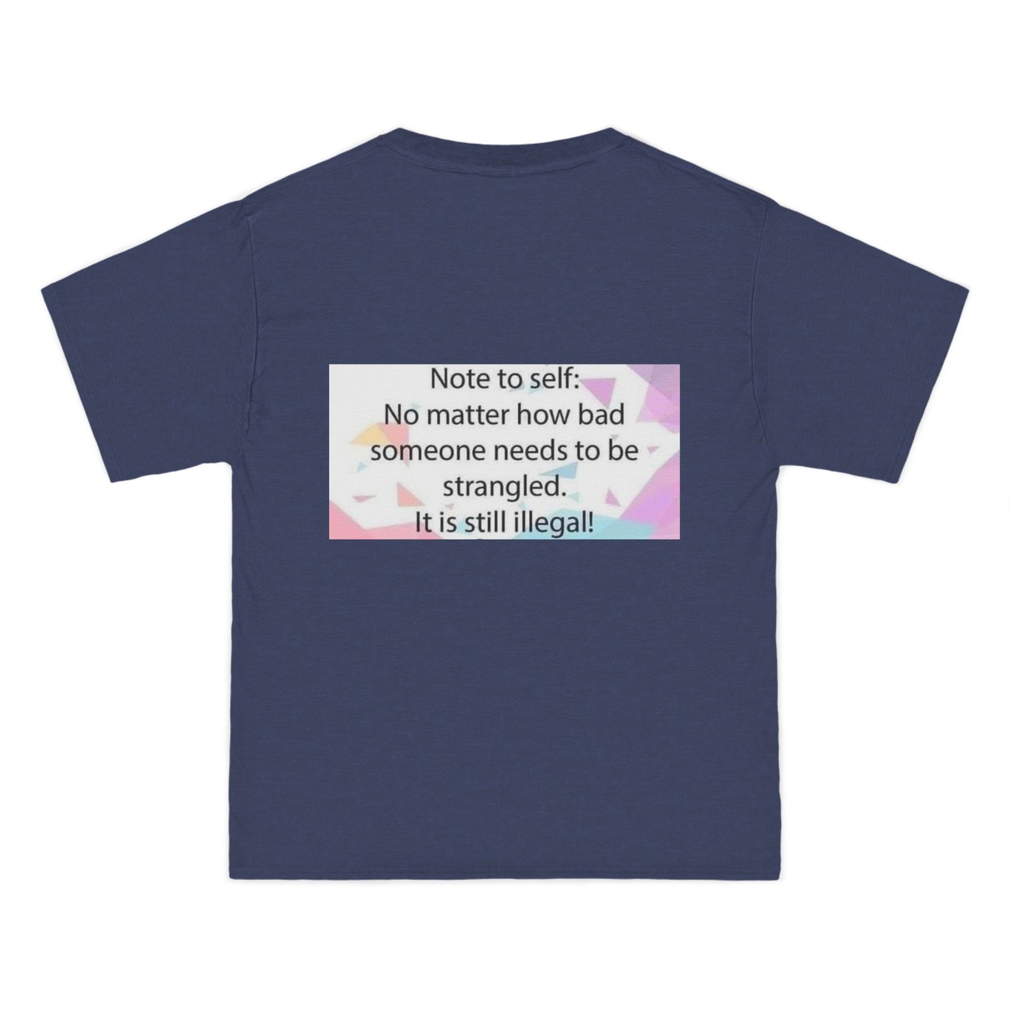 Note To Self Men's Short-Sleeve Crewneck Tee