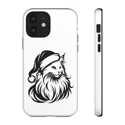 Santa Paws Cat iPhone Case