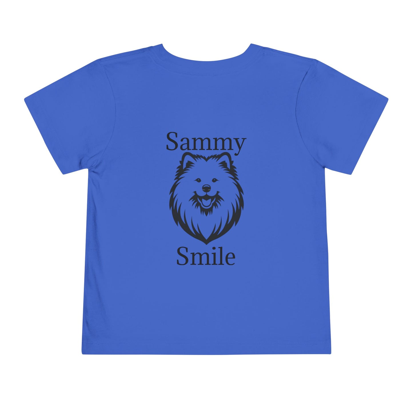 Sammy Smile Toddler Unisex Short Sleeve Crewneck Tee