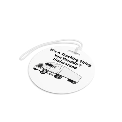 Trucking Thing Luggage Tag