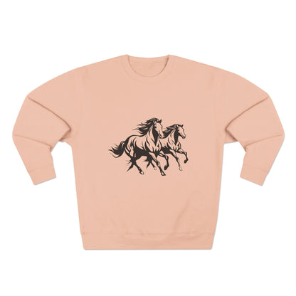 Horsin' Around Unisex Crewneck Sweatshirt