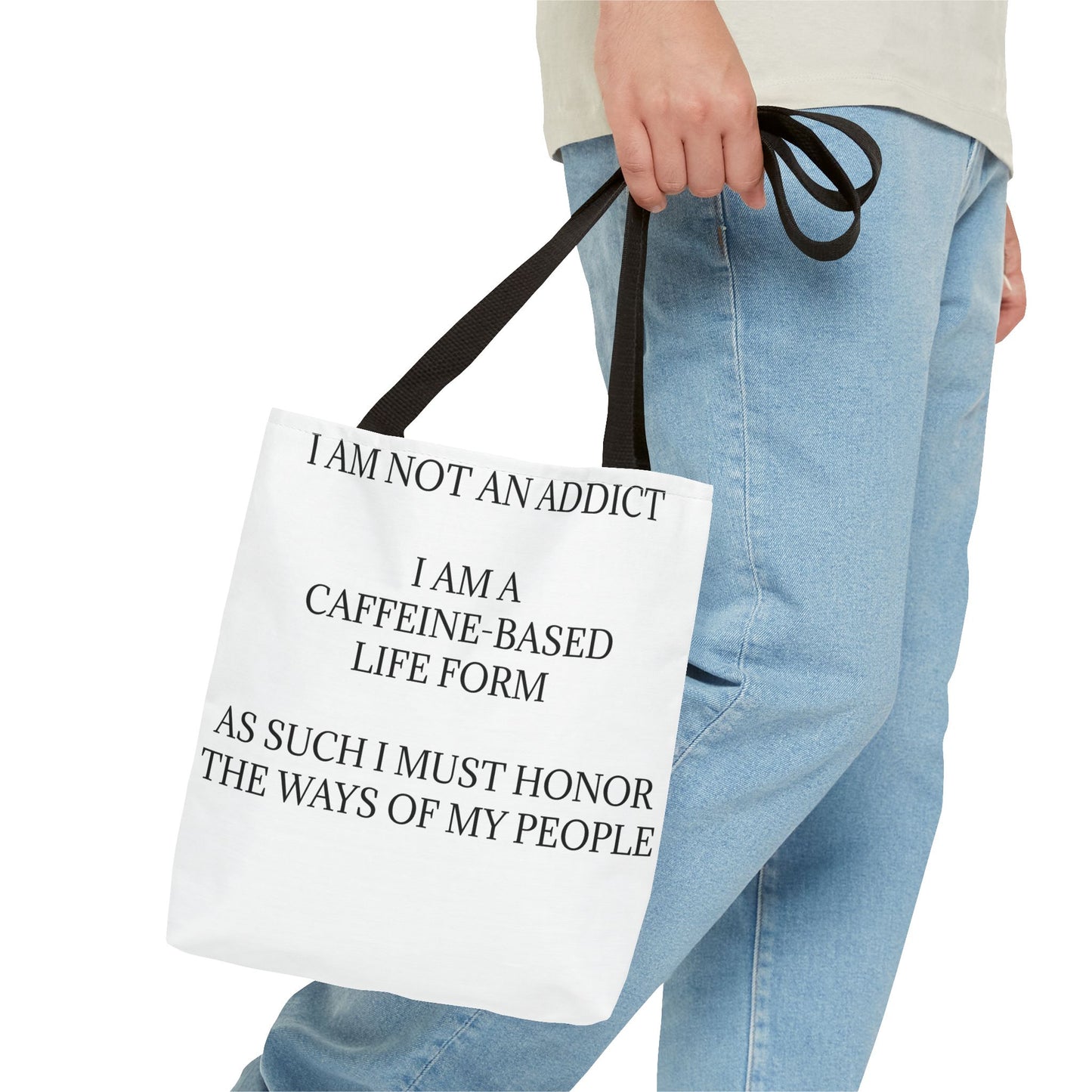 Not An Addict Tote Bag