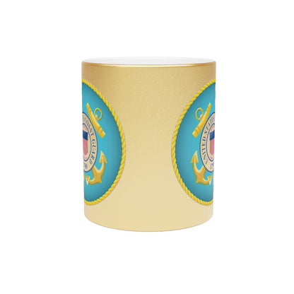 US Coast Guard Metallic Coffee Mug