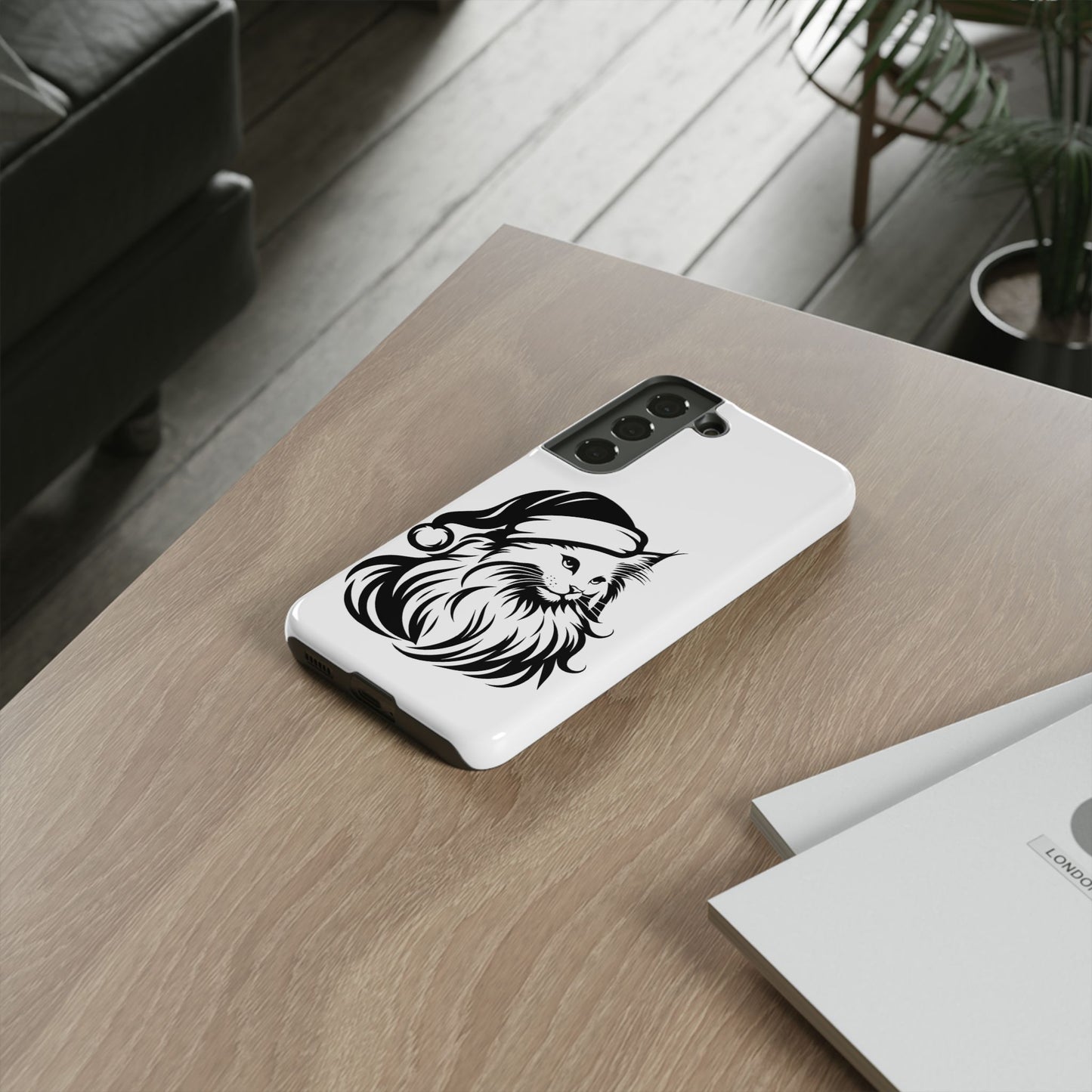 Santa Paws Cat Samsung Case