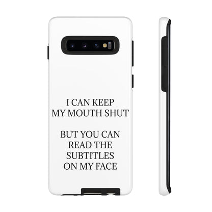 Subtitles Samsung Case