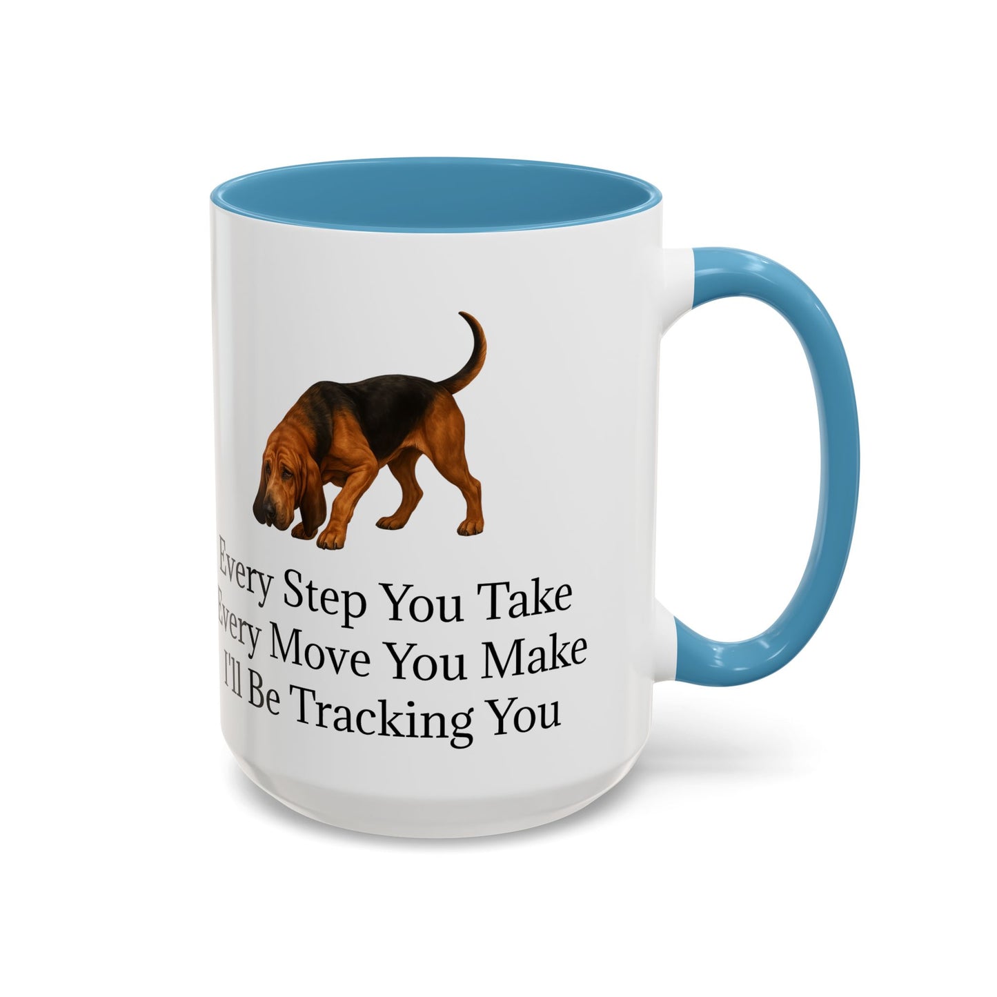 Tracking You 2-Tone Coffee Mug