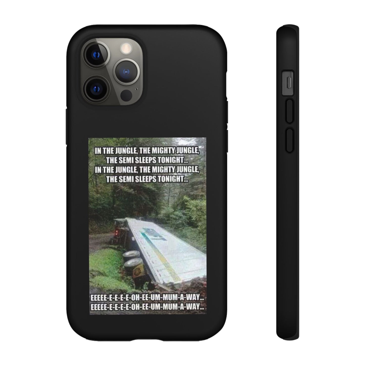 Semi Sleeps iPhone Case