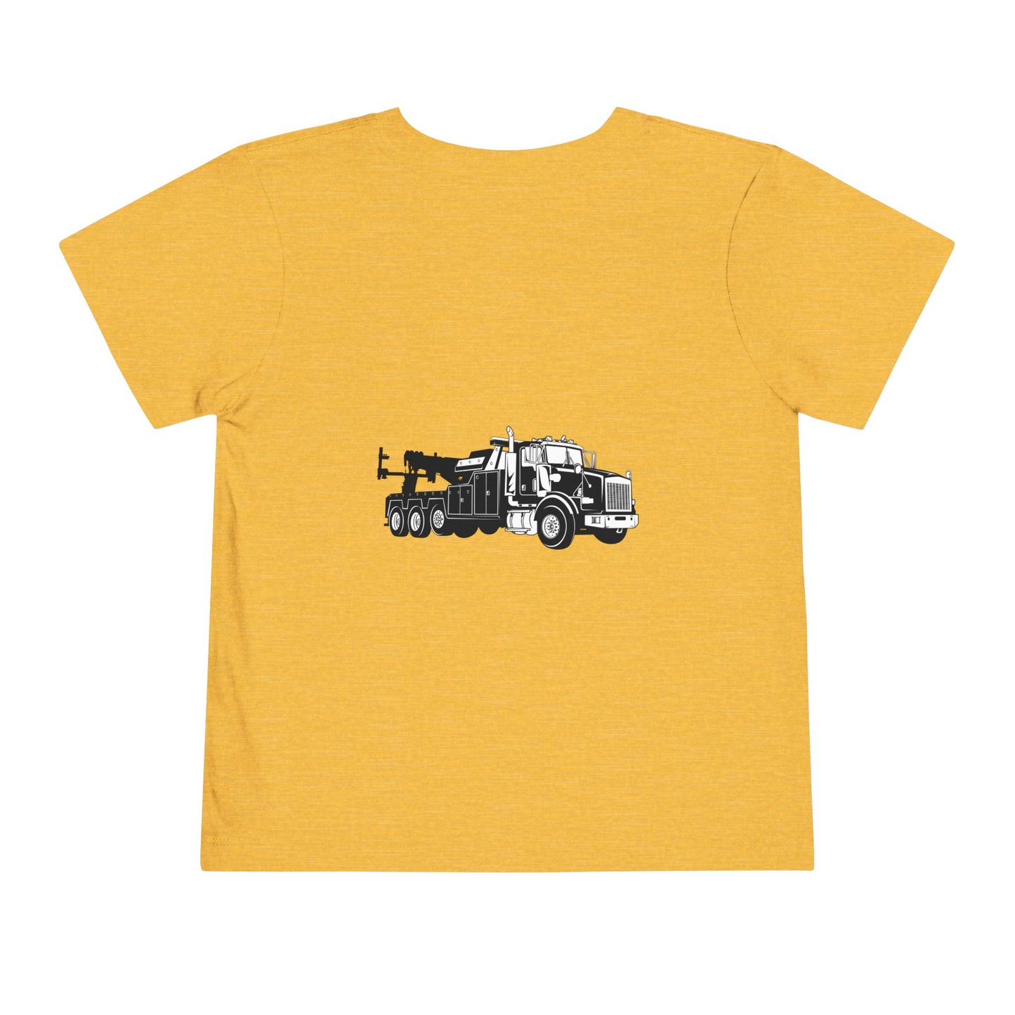 Heavy Tow Truck Toddler Unisex Short Sleeve Crewneck Tee
