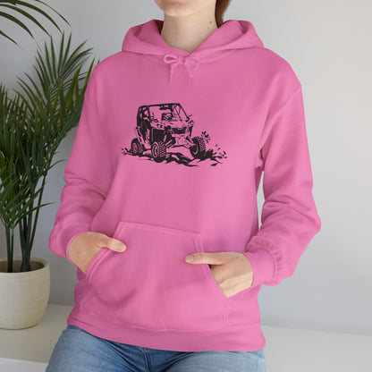 Slingin' Mud Side By Side Unisex Hoodie