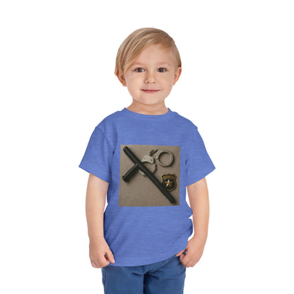 Law Enforcement Appreciation Toddler Unisex Short Sleeve Crewneck Tee