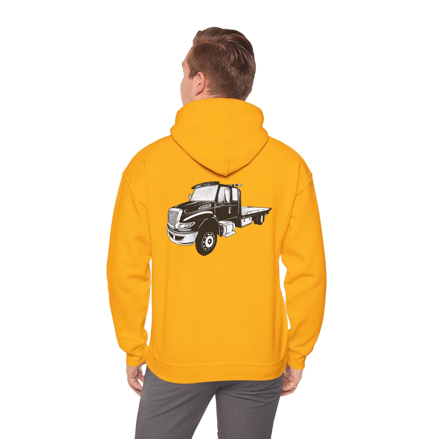 Flatbed Tow Truck Unisex Hoodie