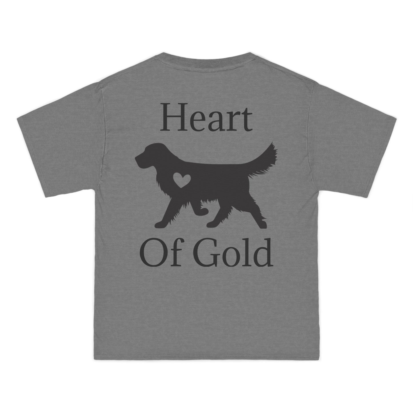 Heart Of Gold Men's Short-Sleeve Crewneck Tee