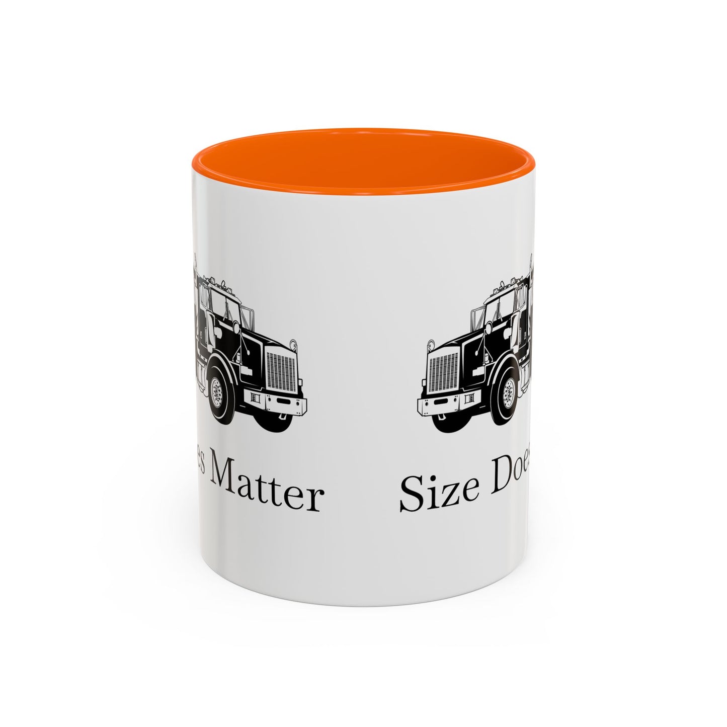 Size Does Matter 2-Tone Coffee Mug