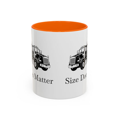 Size Does Matter 2-Tone Coffee Mug