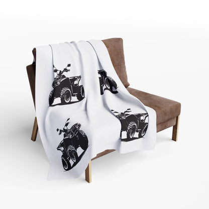 Off The Beaten Path Quad Arctic Fleece Blanket