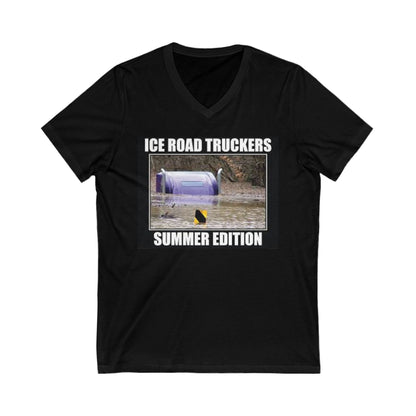 Ice Road Truckers Unisex Short Sleeve V-Neck Tee