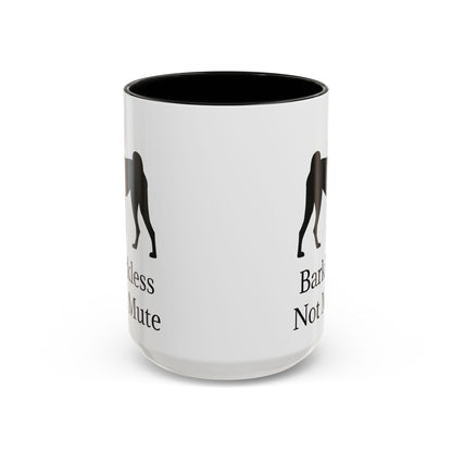 Barkless Not Mute 2-Tone Coffee Mug
